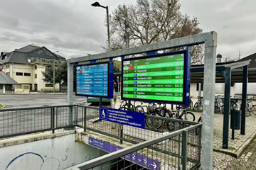 75 Full Outdoor Display for Bus Stops