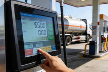 ITD 15 High-Brightness PCAP Touch Display for Gas Pumps