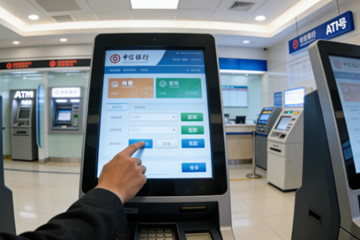18.5 PCAP Touch Monitor for Self-Service Banking