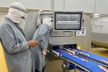 24 IP69K Stainless Steel Panel PC for Meat Processing Plants