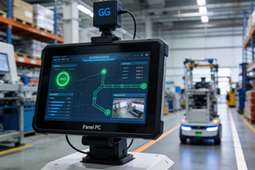 12.1 Wide Screen Panel PC with Intel i5 12th Gen for AI Applications