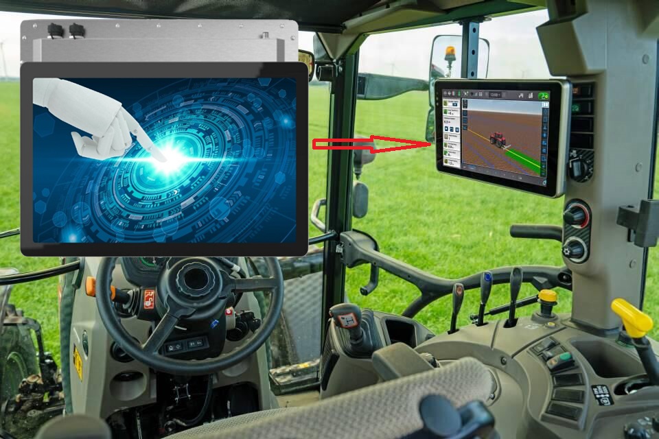 ITDs Industrial High-Brightness Panel PC Enhancing Performance in Agricultural Engineering Vehicles
